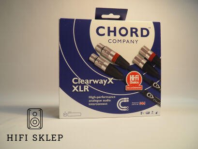 The Chord Company CLEARWAY X- Interkonekt zbalansowany XLR - 1m